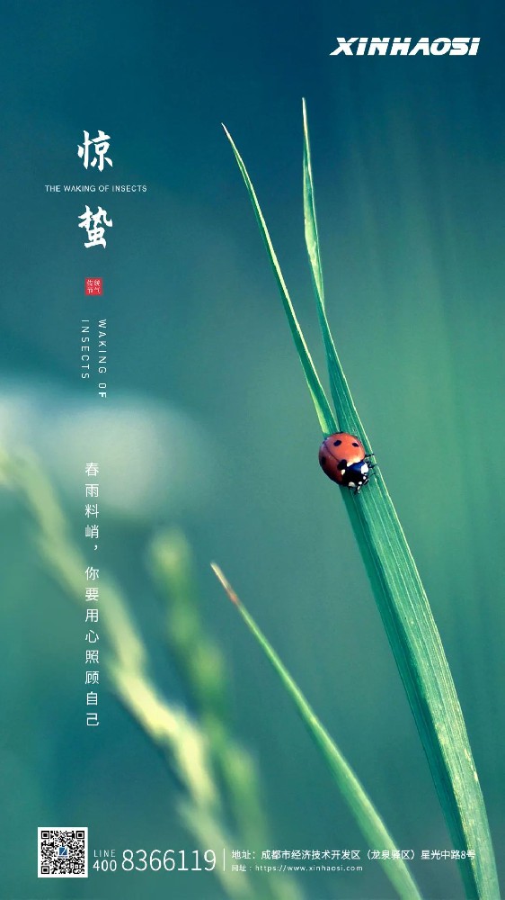惊蛰，雷响，万物生机跃动，愿你奋进向上，不负韶华